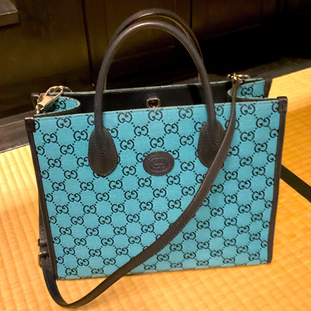 Gucci Canvas Tote - image 1